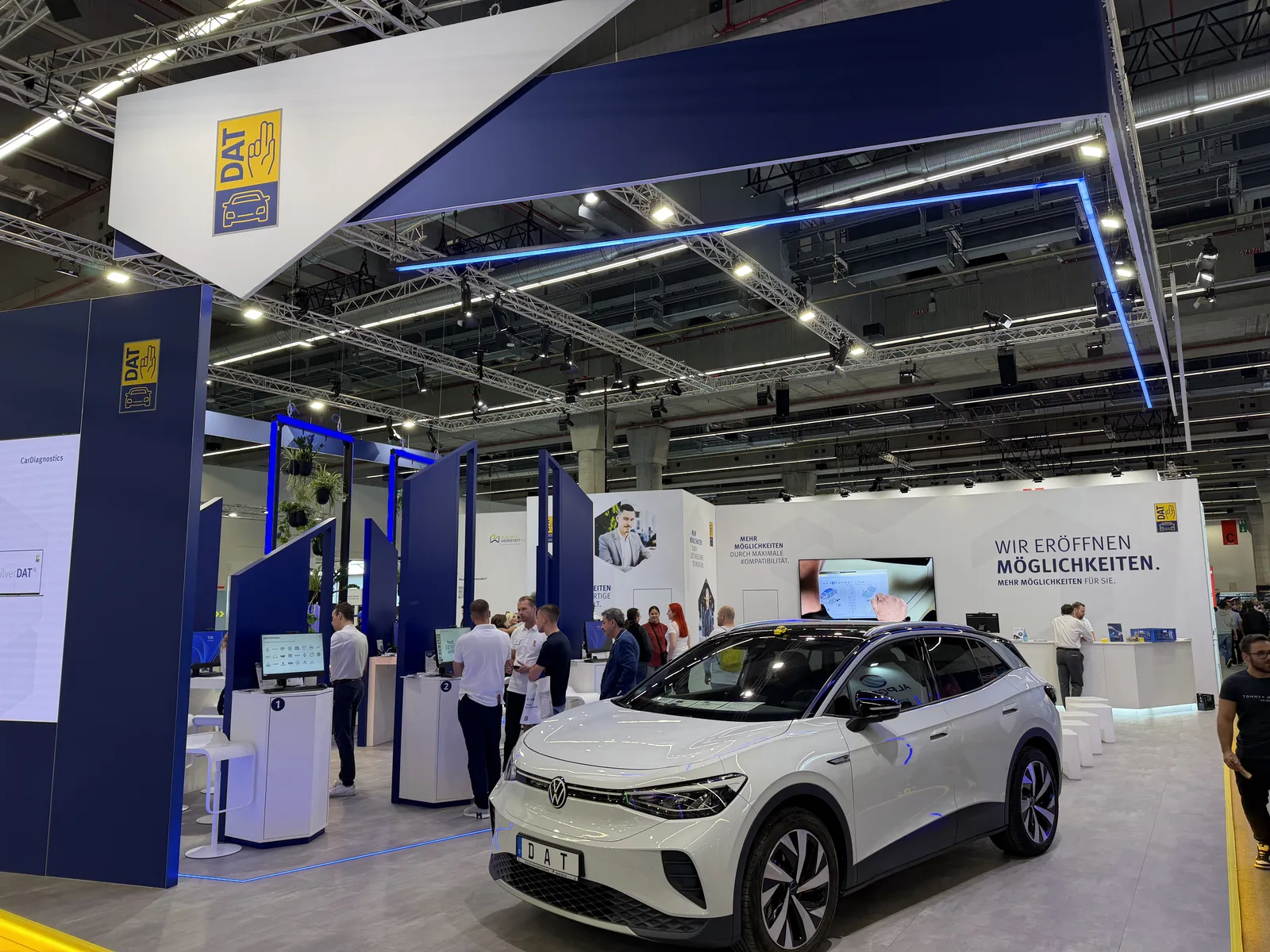 Stoisko DAT na Automechanika Frankfurt 2026 - dostawcy danych i wycen pojazdów wymienianego w naszym rejestrze integracji